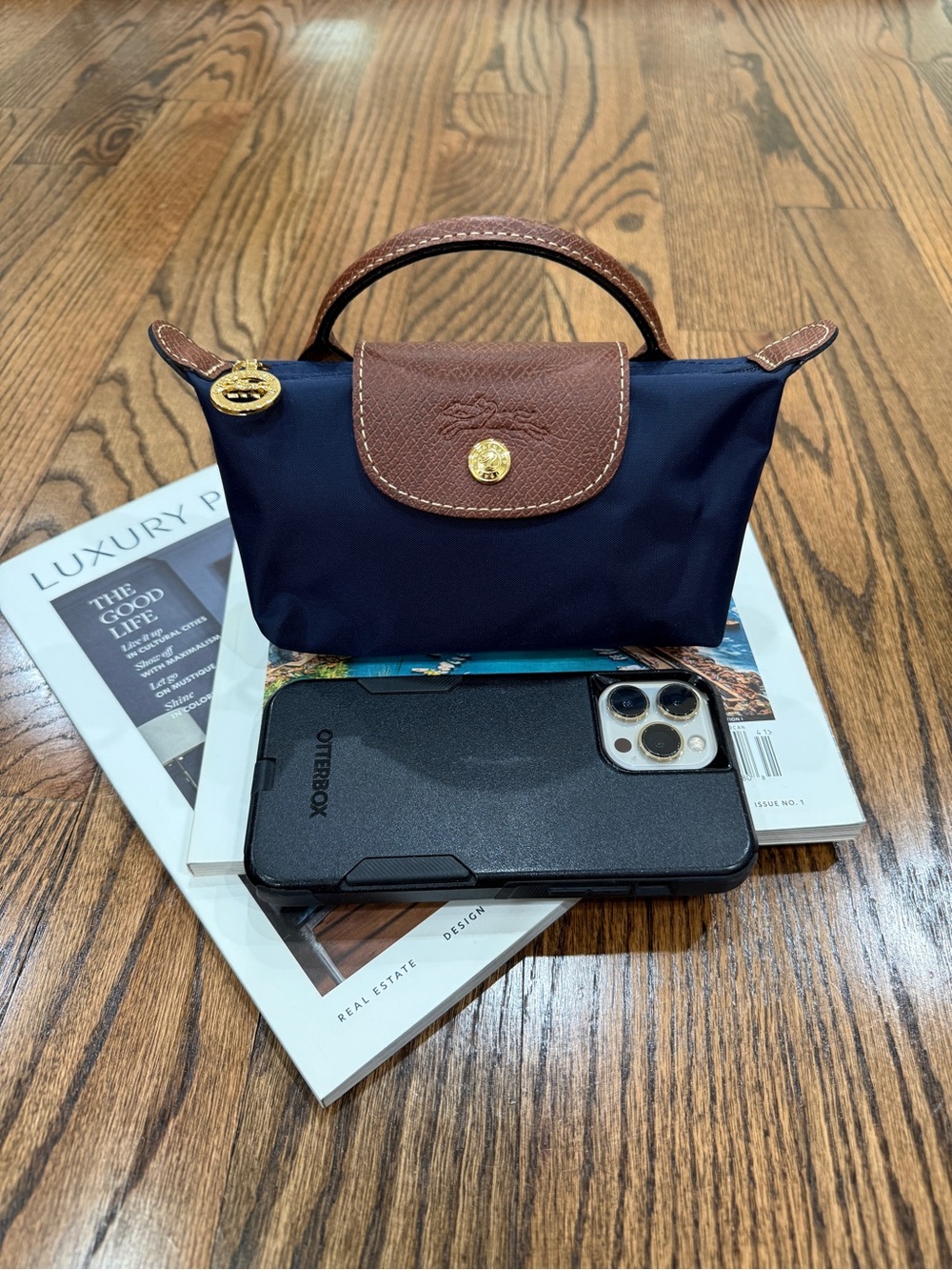 Longchamp LE PLIAGE ORIGINAL POUCH WITH HANDLE - Picture 2 of 4